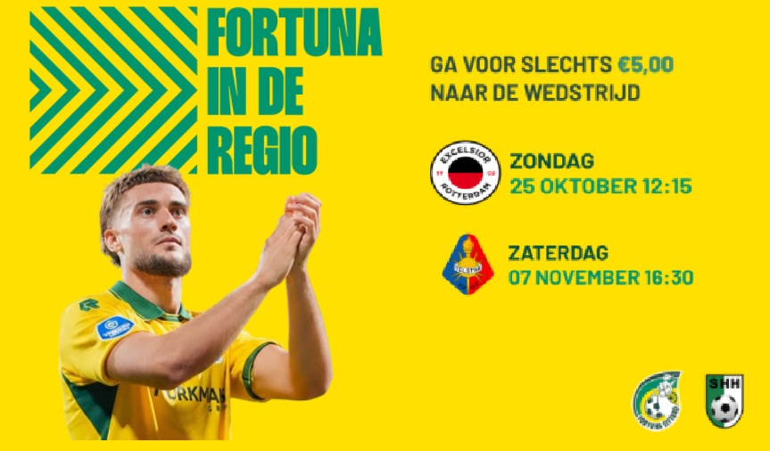 Naar Fortuna Sittard voor € 5,-