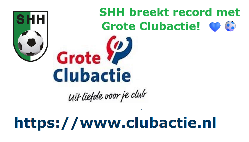 SHH breekt record met Grote Clubactie! 💙⚽