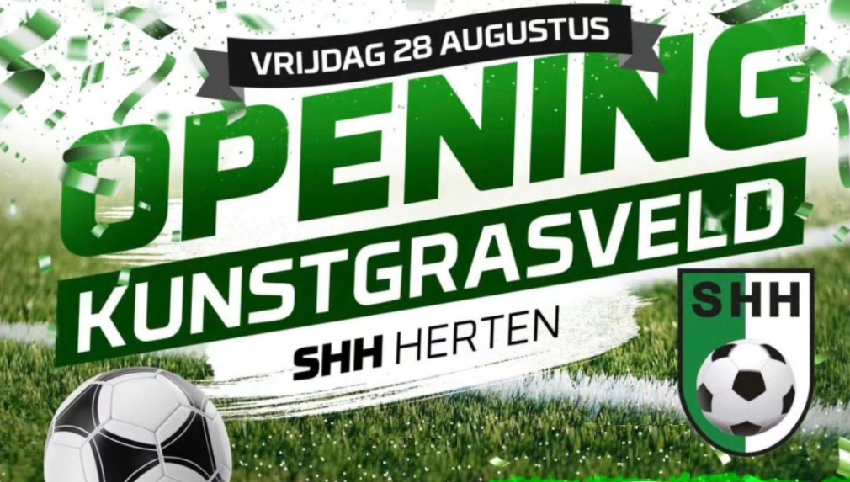 Opening 2e Kunstgrasveld