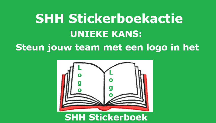 Jouw logo in het SHH stickerboek?