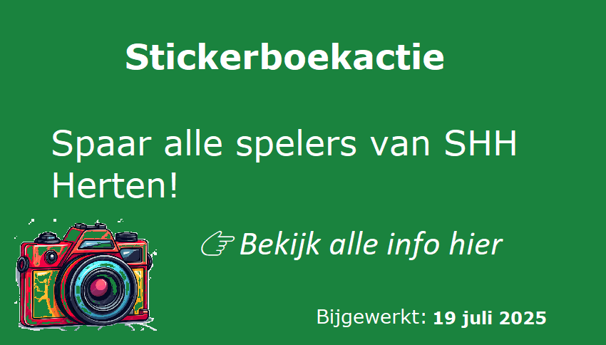 📸 Stickerboekactie: Extra fotosessie op 23 augustus!